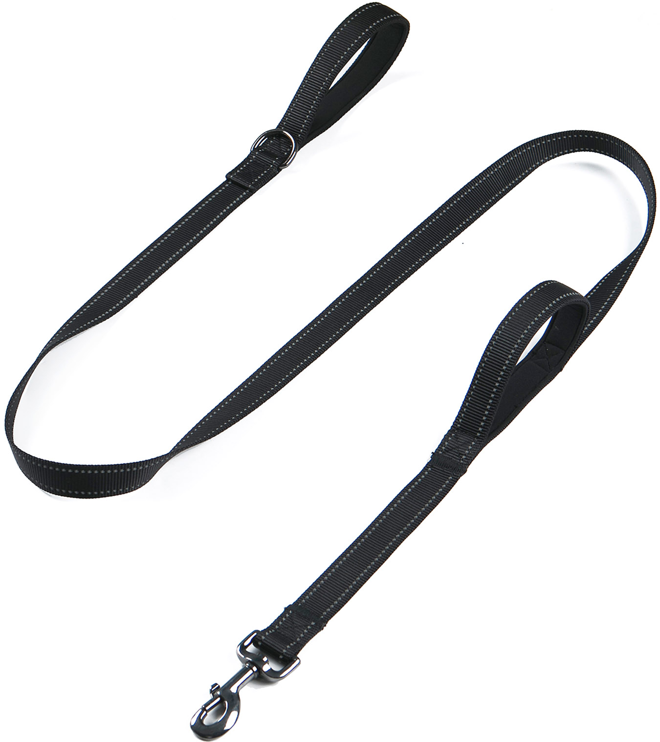 Heavy Duty Dog Leash for Medium to Large Dogs with Two Padded Handles 4FT/6FT